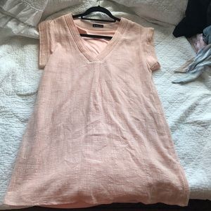 Pastel Pink Flowy Dress